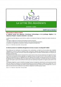 Newsletter juillet 2014